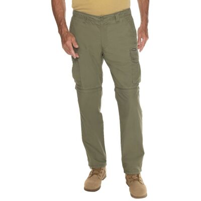 Bushman nohavice Wasco II zip off khaki 50 Bushman nohavice Wasco II zip off khaki 50