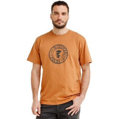 Bushman Pánske tričko Yakubu, terracotta XXL Bushman Pánske tričko Yakubu, terracotta XXL