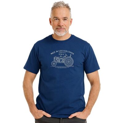 Bushman Pánske tričko Legend Zetor 25, tmavomodré XXXL Bushman Pánske tričko Legend Zetor 25, tmavomodré XXXL