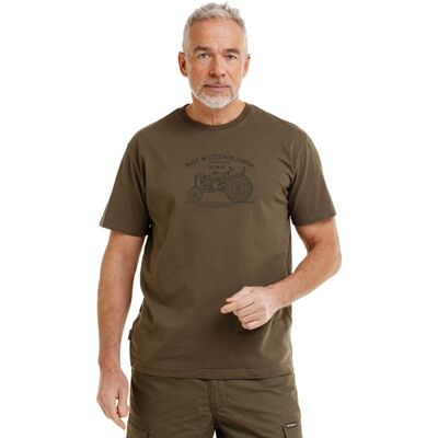 Bushman Pánske tričko Legend Zetor 25, khaki XXXL Bushman Pánske tričko Legend Zetor 25, khaki XXXL