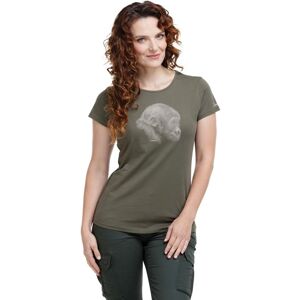 Bushman Dámske tričko ZOO gorila W, tmavozelené S Bushman Dámske tričko ZOO gorila W, tmavozelené S