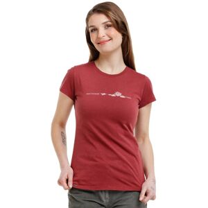 Bushman Dámske tričko Nara, staroružové S Bushman Dámske tričko Nara, staroružové S