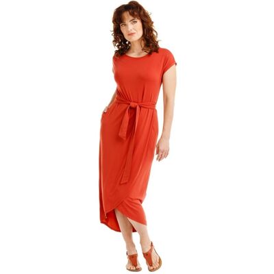 Bushman Dámske elegantné šaty Sanga, oldrose XL Bushman Dámske elegantné šaty Sanga, oldrose XL