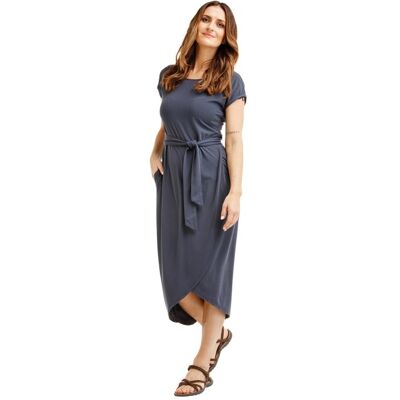 Bushman Dámske elegantné šaty Sanga, tmavomodré XL Bushman Dámske elegantné šaty Sanga, tmavomodré XL