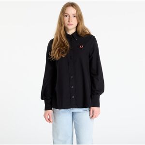 Košeľa FRED PERRY Button Down Shirt Black 10 Black 10 female Košeľa FRED PERRY Button Down Shirt Black 10 Black 10 female