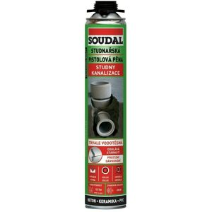 Pena studniarska Soudal pištoľová 750 ml Pena studniarska Soudal pištoľová 750 ml