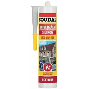 Silikón univerzálny Soudal 280 ml biely Silikón univerzálny Soudal 280 ml biely