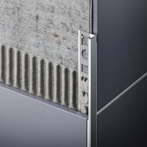 Profil L ukončovací Celox 8 mm AL elox inox Profil L ukončovací Celox 8 mm AL elox inox