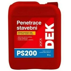 Penetrácia akrylátová DEK PS200 5 kg Penetrácia akrylátová DEK PS200 5 kg