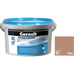 Hmota škárovacia Ceresit CE 40 Aquastatic 2 kg Siena Hmota škárovacia Ceresit CE 40 Aquastatic 2 kg Siena