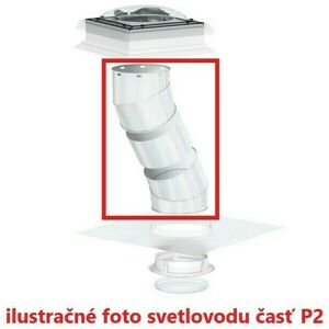 Svetlovod pre ploché strechy VeluxTCR 0K14 0010P2 Svetlovod pre ploché strechy VeluxTCR 0K14 0010P2