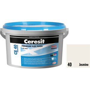Hmota škárovacia Ceresit CE 40 Aquastatic 2 kg jasmine Hmota škárovacia Ceresit CE 40 Aquastatic 2 kg jasmine