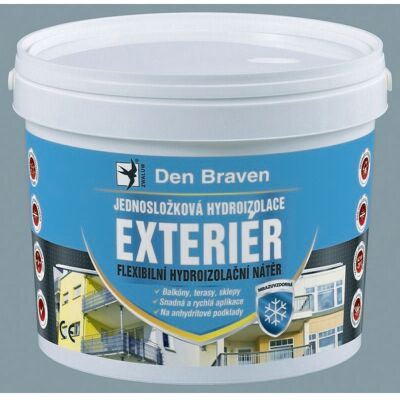 Hydroizolácia jednozložková Den Braven Exteriér 5 kg Hydroizolácia jednozložková Den Braven Exteriér 5 kg