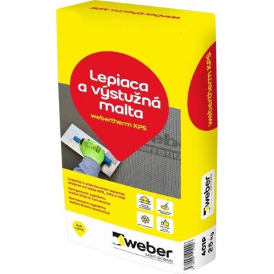 Hmota lepiaca a stierkovacia webertherm KPS 25 kg Hmota lepiaca a stierkovacia webertherm KPS 25 kg