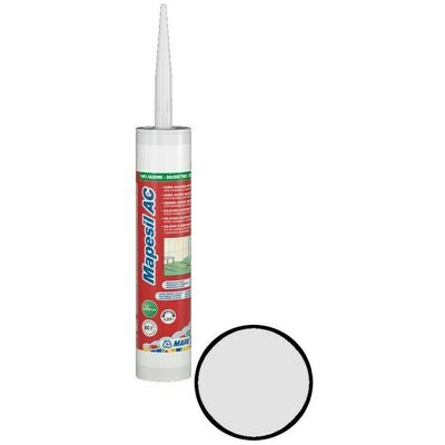 Tmel sanitárny Mapei Mapesil AC 310 ml manhattan Tmel sanitárny Mapei Mapesil AC 310 ml manhattan