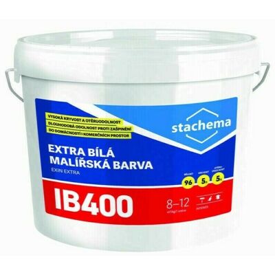 Farba maliarska Stachema EXIN EXTRA IB400 biela 25+3 kg Farba maliarska Stachema EXIN EXTRA IB400 biela 25+3 kg