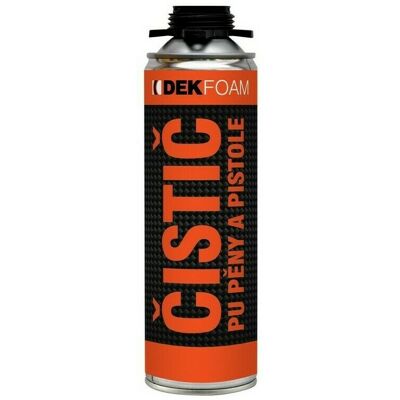 Čistič PU peny a pištole DEKFOAM 500 ml Čistič PU peny a pištole DEKFOAM 500 ml