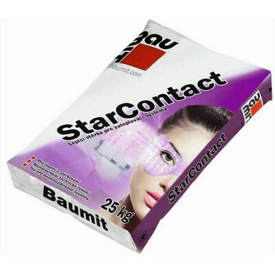 Lepiaci a stierkovací tmel Baumit StarContact, 25 kg Lepiaci a stierkovací tmel Baumit StarContact, 25 kg