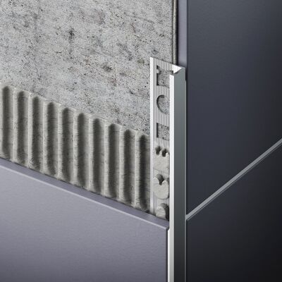 Profil L ukončovací Celox 8 mm AL elox inox Profil L ukončovací Celox 8 mm AL elox inox