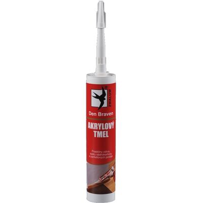 Tmel akrylový Den Braven SL 280 ml biely Tmel akrylový Den Braven SL 280 ml biely