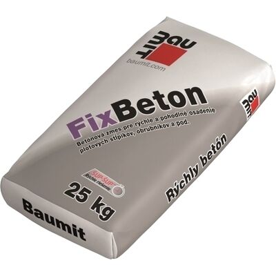 Betón rýchlotvrdnúci Baumit Fixbeton 25 kg Betón rýchlotvrdnúci Baumit Fixbeton 25 kg