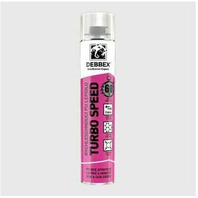 Lepidlo polyuretánové Den Braven Turbo Speed 750 ml pištoľové Lepidlo polyuretánové Den Braven Turbo Speed 750 ml pištoľové