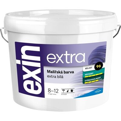 Farba maliarska Stachema EXIN EXTRA biela 4 kg Farba maliarska Stachema EXIN EXTRA biela 4 kg