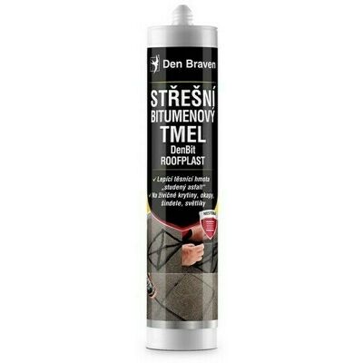 Tmel strešný Den Braven RL bitúmenový 310 ml čierny Tmel strešný Den Braven RL bitúmenový 310 ml čierny