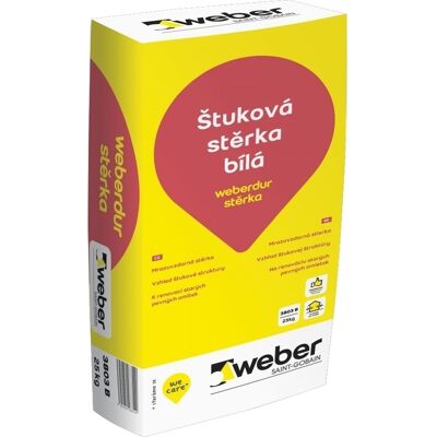 Stierka štuková weberdur 25 kg Stierka štuková weberdur 25 kg