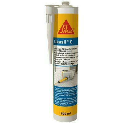 Tmel škárovací Sika Sikasil C 300 ml transparentný Tmel škárovací Sika Sikasil C 300 ml transparentný