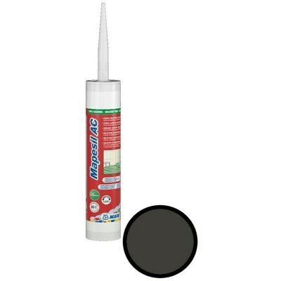 Tmel sanitárny Mapei Mapesil AC 310 ml čierna Tmel sanitárny Mapei Mapesil AC 310 ml čierna