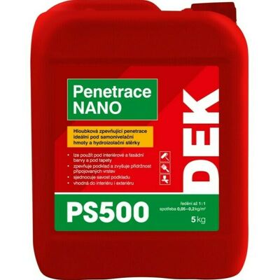 Penetrácia hĺbková DEK NANO PS500 5 kg Penetrácia hĺbková DEK NANO PS500 5 kg
