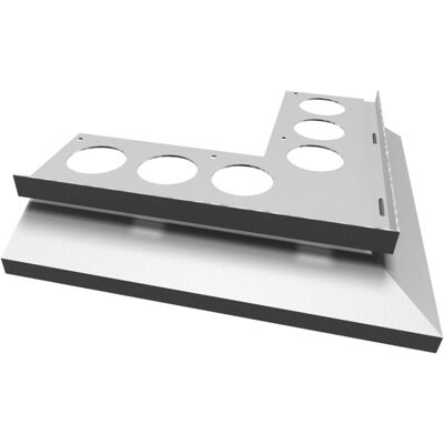 Roh pravouhlý Celox Drip Plus 20 mm šedý Roh pravouhlý Celox Drip Plus 20 mm šedý