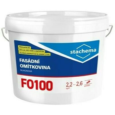 Omietka Stachema FO100 1,5 mm 25 kg biela Omietka Stachema FO100 1,5 mm 25 kg biela