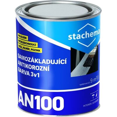 Náter antikorózny Stachema AN100 3v1 0,6 l RAL 7016 Náter antikorózny Stachema AN100 3v1 0,6 l RAL 7016