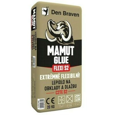 Lepidlo na obklady a dlažby Den Braven Mamut Glue Flexi 20 kg Lepidlo na obklady a dlažby Den Braven Mamut Glue Flexi 20 kg