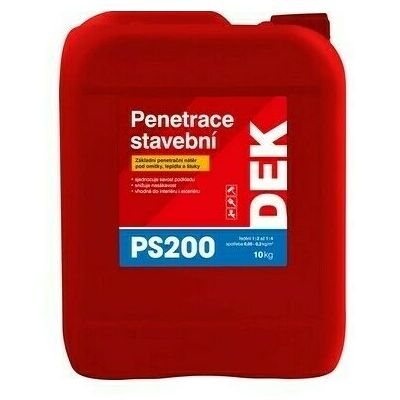 Penetrácia akrylátová DEK PS200 10 kg Penetrácia akrylátová DEK PS200 10 kg