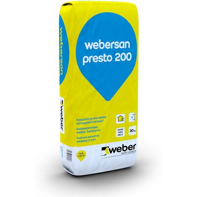 Omietka sanačná webersan presto 200 Omietka sanačná webersan presto 200