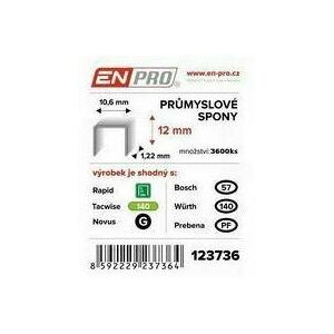 Spony PROFI 345/10 mm ENPRO, 5000 ks/bal. Spony PROFI 345/10 mm ENPRO, 5000 ks/bal.