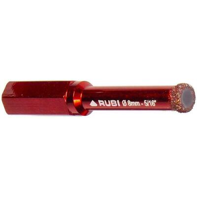 Korunka vykružovacia Rubi Dry Gres 4drill 8 mm Korunka vykružovacia Rubi Dry Gres 4drill 8 mm
