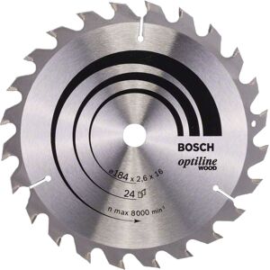 Kotúč pílový na drevo Bosch Standard for Optiline Wood 184×16×2,6 mm 24 zubov Kotúč pílový na drevo Bosch Standard for Optiline Wood 184×16×2,6 mm 24 zubov