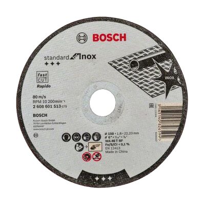 Kotúč korundový Bosch Standard for Inox 150×22,23×1,6 mm Kotúč korundový Bosch Standard for Inox 150×22,23×1,6 mm