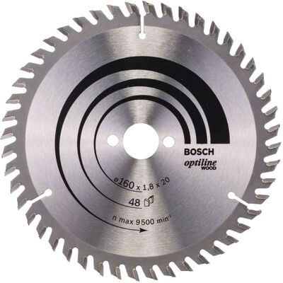 Kotúč pílový Bosch Optiline Wood 160 mm 1,8 mm 48 zubov Kotúč pílový Bosch Optiline Wood 160 mm 1,8 mm 48 zubov