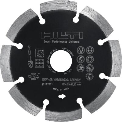 Kotúč rezný DIA Hilti SP-S Universal 115×22,23×2,5×10 mm Kotúč rezný DIA Hilti SP-S Universal 115×22,23×2,5×10 mm