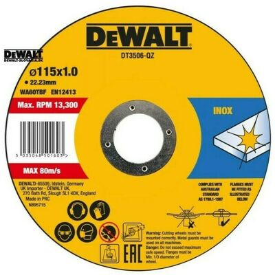 Kotúč rezný DeWALT DT3506 Kotúč rezný DeWALT DT3506