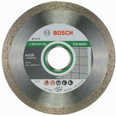 Diamantový rezací kotúč na keramiku Bosch DIA Standard for Ceramic, priemer 115 mm (1ks/obj) Diamantový rezací kotúč na keramiku Bosch DIA Standard for Ceramic, priemer 115 mm (1ks/obj)
