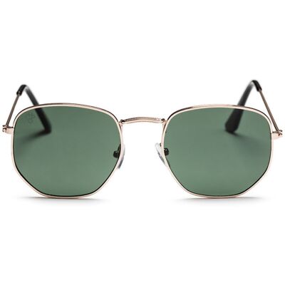 CHPO Ian gold / Green Unisex - Slnečné okuliare CHPO - Zelená - 16132DA-One-size - Size: One size One size unisex CHPO Ian gold / Green Unisex - Slnečné okuliare CHPO - Zelená - 16132DA-One-size - Size: One size One size unisex