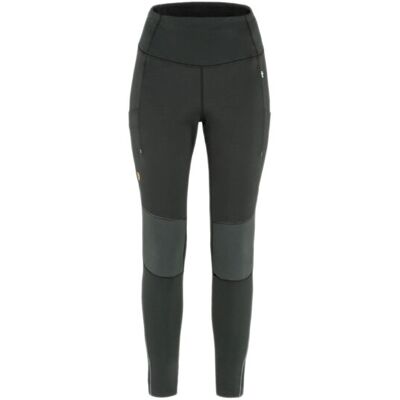 Fjällräven Abisko Värm Trekking Tights W Black Dámske - Nohavice Fjällräven - Čierna - F84790-550-048-XS - Size: XS XS female Fjällräven Abisko Värm Trekking Tights W Black Dámske - Nohavice Fjällräven - Čierna - F84790-550-048-XS - Size: XS XS female