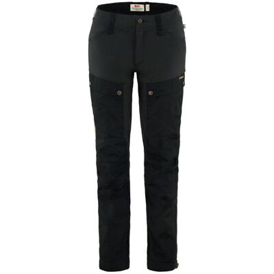 Fjällräven Keb Trousers Curved W Reg Black Dámske - Nohavice Fjällräven - Čierna - F89852-550-48 - Size: 48 48 female Fjällräven Keb Trousers Curved W Reg Black Dámske - Nohavice Fjällräven - Čierna - F89852-550-48 - Size: 48 48 female