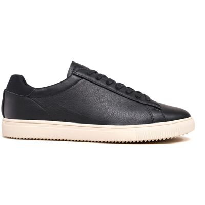 Clae Bradley Black Milled Tumbled Leather Pánske - Tenisky Clae - Čierna - CLA01297-BML-7 - Size: 7 7 male Clae Bradley Black Milled Tumbled Leather Pánske - Tenisky Clae - Čierna - CLA01297-BML-7 - Size: 7 7 male